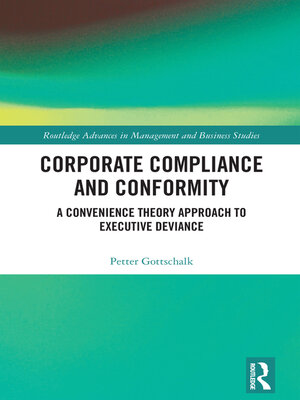 cover image of Corporate Compliance and Conformity